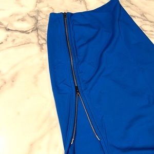 DVF Pencil Skirt with Side Zippers